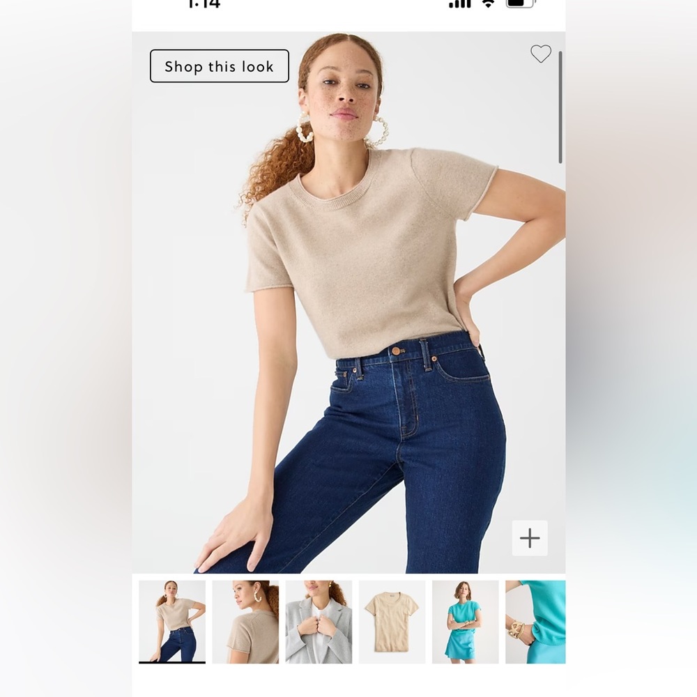 J Crew Cashmere Sweater